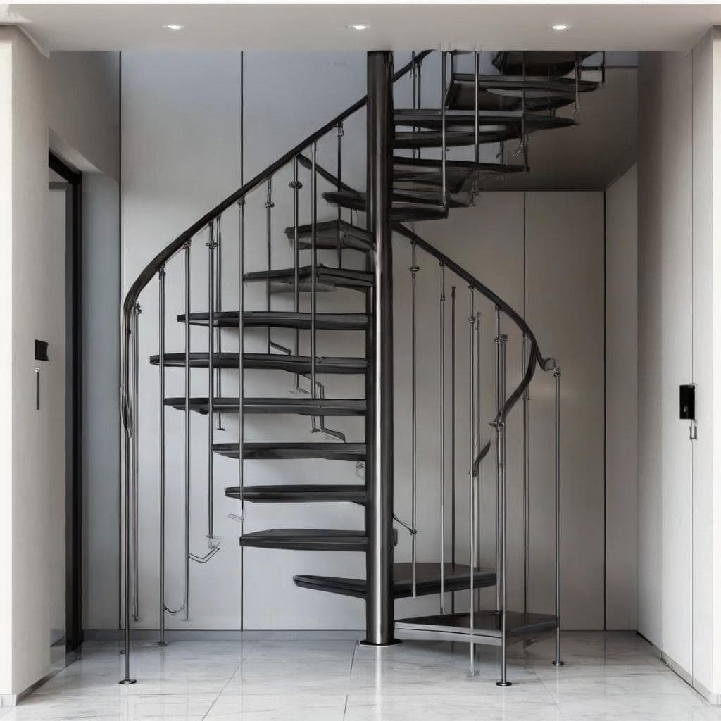 Jenis-Jenis Tangga Besi untuk Rumah Minimalis