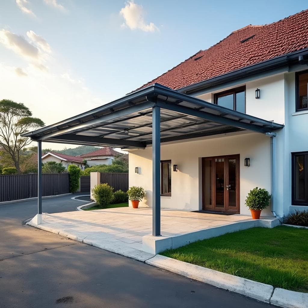 Kanopi Carport Rumah Pak Budi