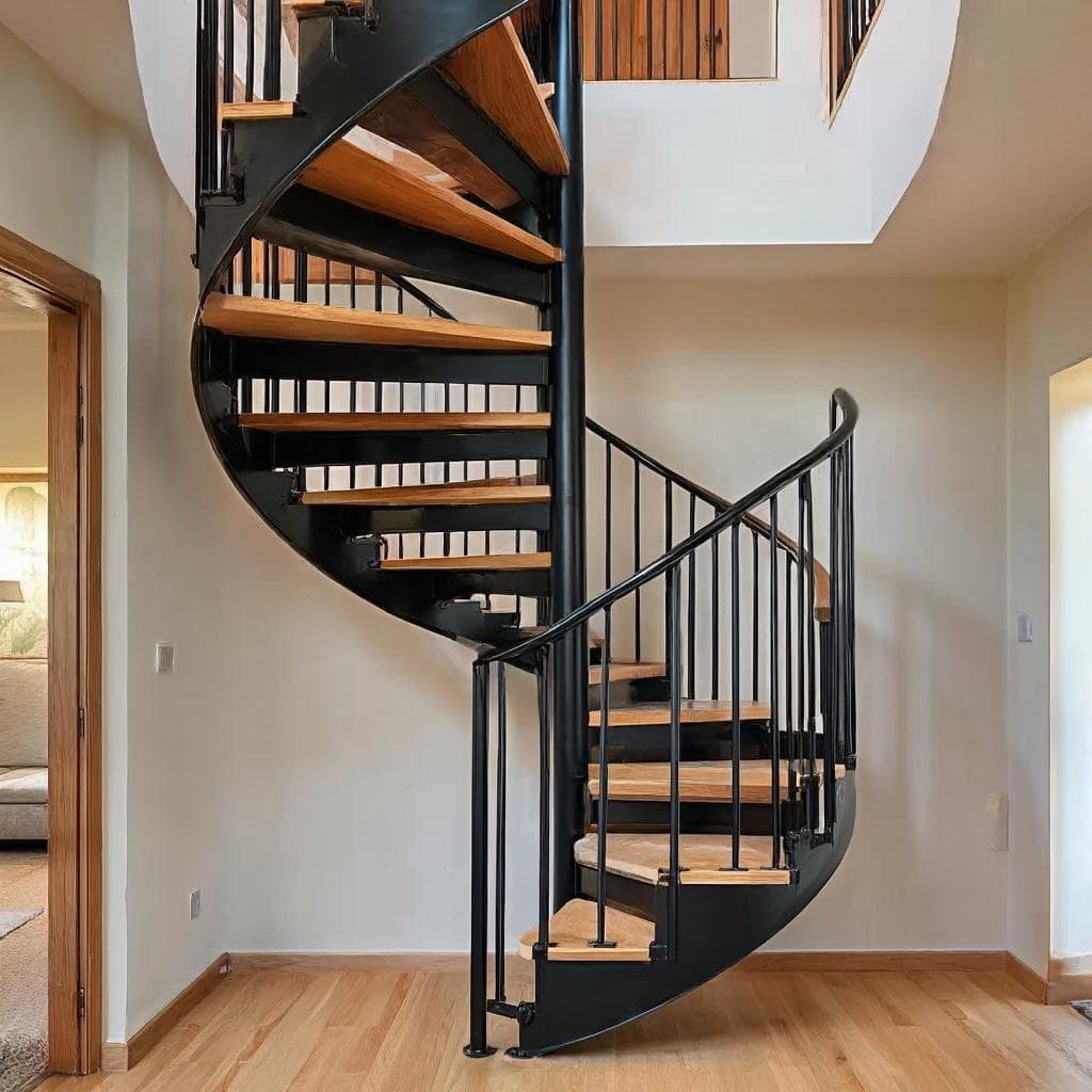 Tangga Spiral Rumah Pak Hendro